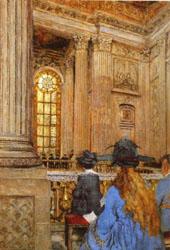 Edouard Vuillard The Chapel at the Chateau of Versailles oil painting picture